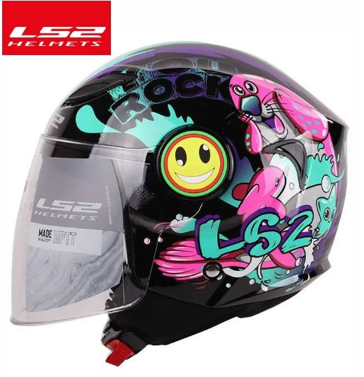 LS2 Kids Helmet OF602 FUNNY